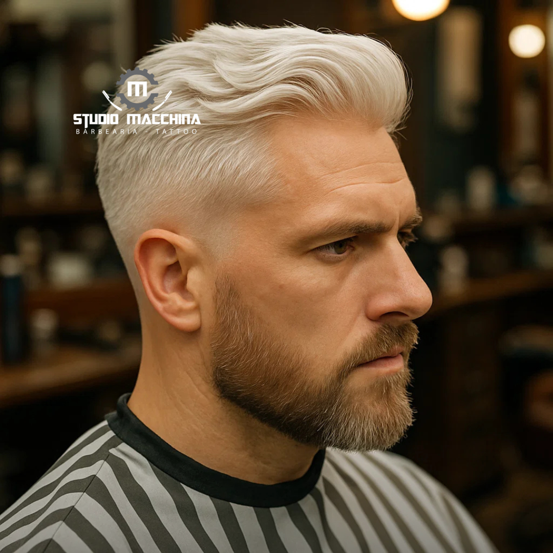 Luzes Platinadas para Homens em Moema: Visual Moderno e Impactante Luzes Platinadas para Homens em Moema: Visual Moderno e Impactante