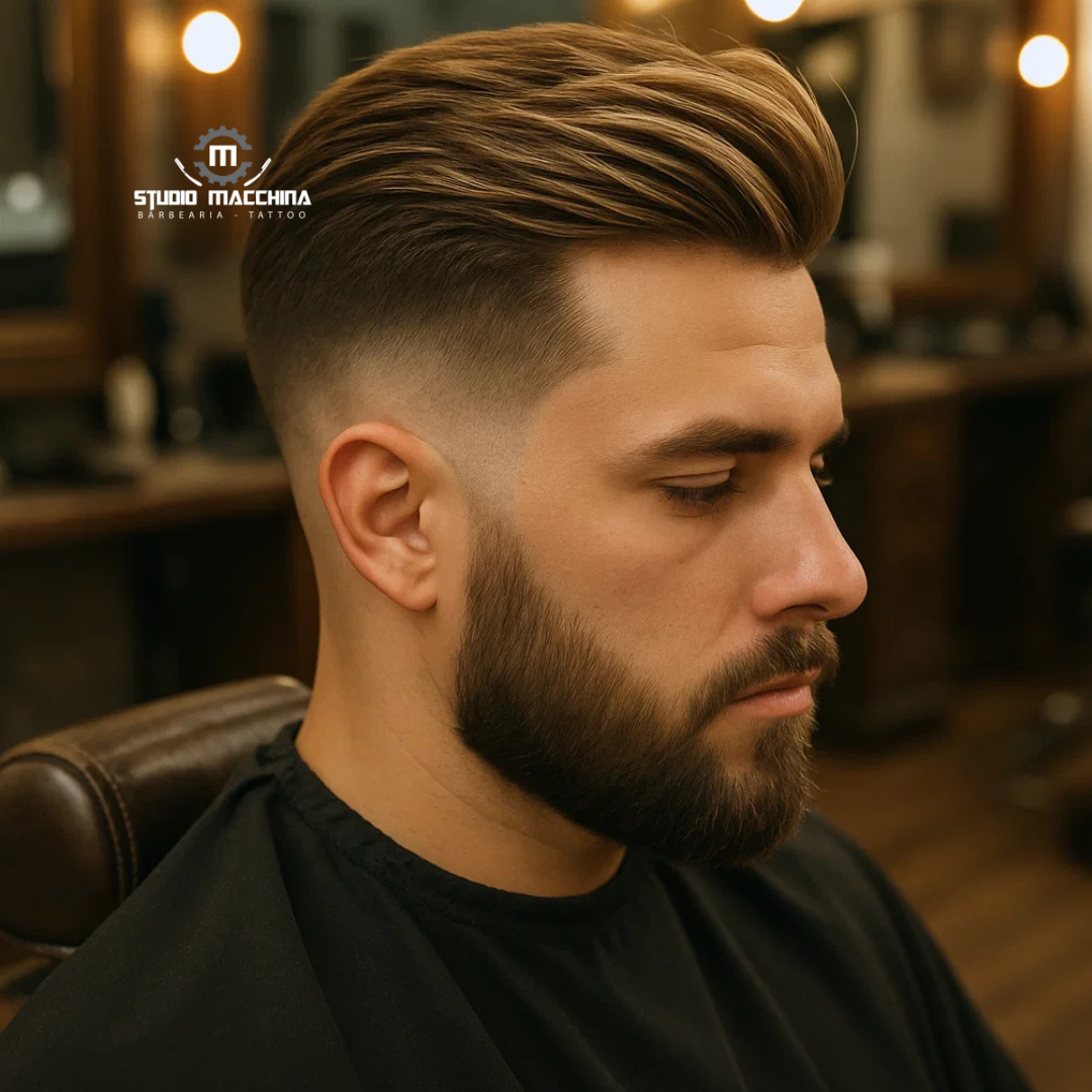 Luzes Masculinas em Moema SP | Mechas Finas com Estilo Sofisticado