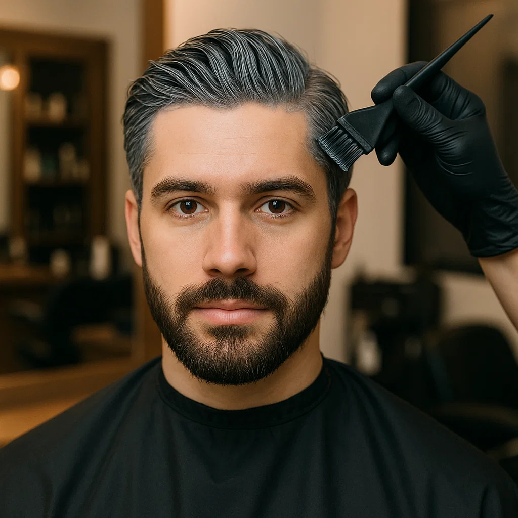 Tonalização Masculina em Moema: Diga Adeus aos Fios Brancos - Macchina Barbearia
